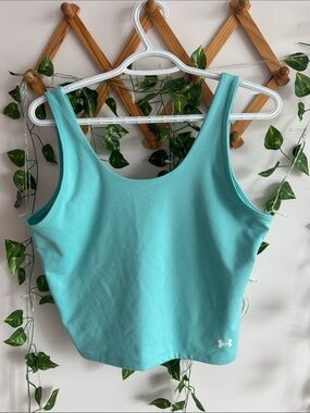 Under Armour Teal Scoop Neck Tank Top